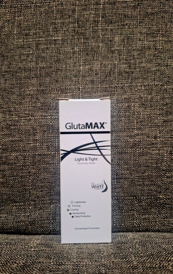 GlutaMAX Light & Tight Feminine Wash (Category: Body Care) located in Baguio. Submitted by everchanging_28 (Listing ID 1462068960, Image 1). Description: - Dermatologist formulated for safe and effective care. - Lightens intimate skin with premium Glutathione and Cell Active White. - Firms and tightens skin with Collagen. - Antibacterial properties from Tea Tree Oil. - Neutralizes unpleasant odor with Trehalose for all-day freshness. - For extern