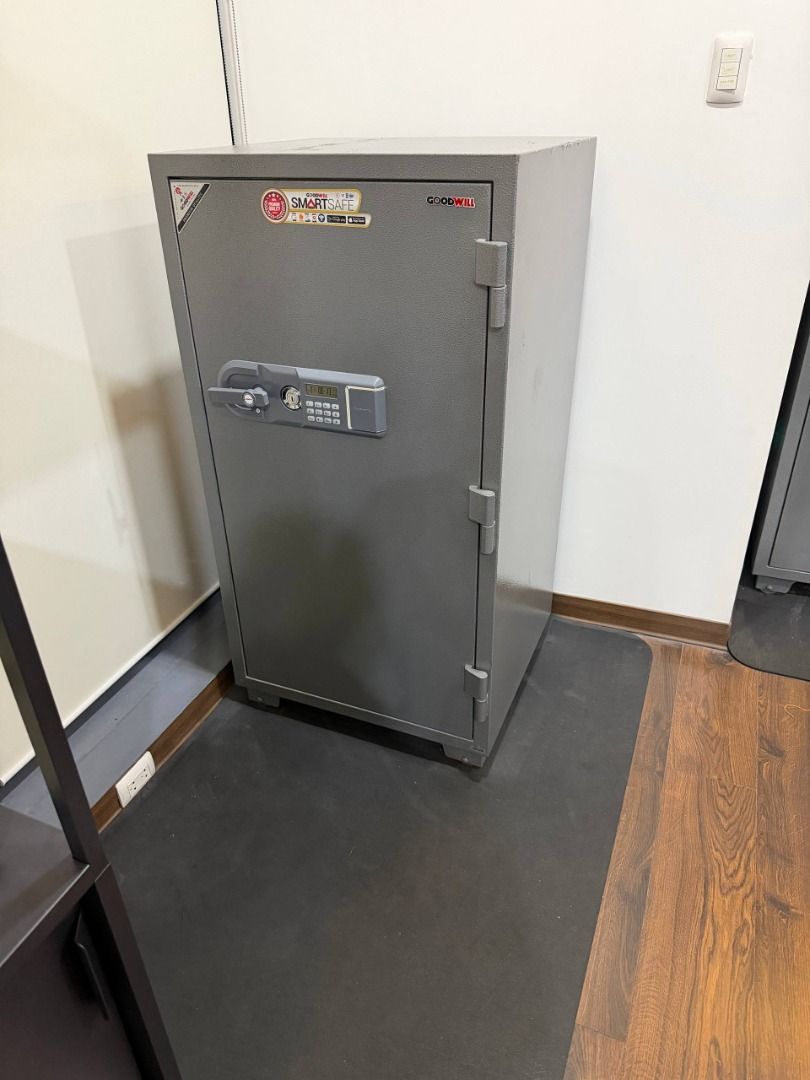 Goodwill Smart Safe Digital Lock Fireproof Safe (Category: Safe) located in Taguig. Submitted by icntremmber (Listing ID 1462110247, Image 1). Description: 🔐 GOODWILL SMART SAFE VAULTS – 2 PCS FOR SALE Goodwill Smart Safe Vaults – Secure & Fireproof Storage Perfect for keeping important documents, cash, valuables, and other personal items secure at home or in the office. Details: Brand: Goodwill Model/Type: Smart Safe Vault Quantity: 2 pcs Color