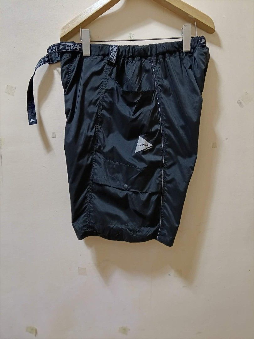 Gramicci x And Wander Patchwork Wind Shorts (Category: Shorts) located in Marikina City. Submitted by thrift.ni.furugi (Listing ID 1462103359, Image 3). Description: Gramicci x and wander patchwork wind shorts size on tag Asia Medium US Small.