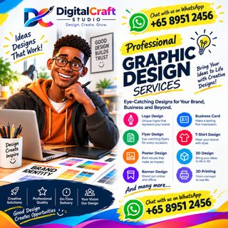 Logo Designing, Flyer Designing, Name card designing, Brochure designing, Signage 收藏品 3