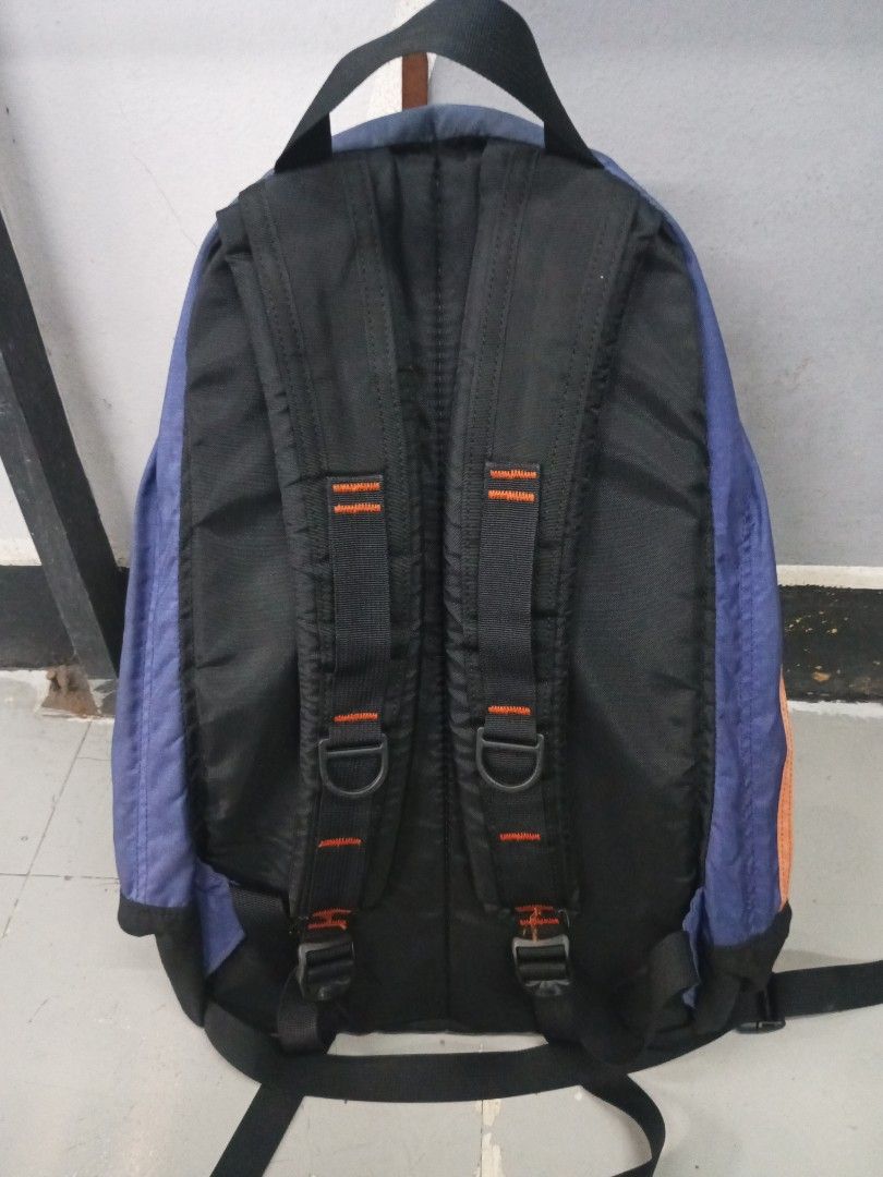 Gregory Backpack Purple Orange Accents (Category: Backpacks) located in Quezon City. Submitted by arvietekto (Listing ID 1462071954, Image 2). Description: Gregory Daypack backpack -vintage/classic logo - excellent quality - excellent materials - affordable just message me for additional information and deals. - Gregory backpack in a beautiful purple color. - Eye-catching orange zipper accents. - Comfortable padded straps for easy carrying. - Ide