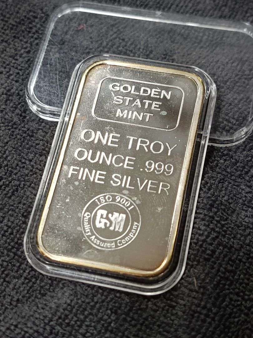 GSM 1 Troy oz Silver Bar (Category: Cases & Sleeves) located in Quezon City. Submitted by Coiners (Listing ID 1462214755, Image 1). Description: .