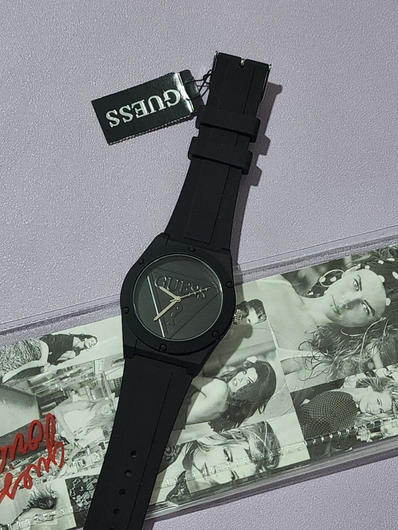 Guess Retro pop Watch Black (Category: Men's Watches) located in Angeles City. Submitted by sjd_stuff (Listing ID 1462224697, Image 2). Description: .