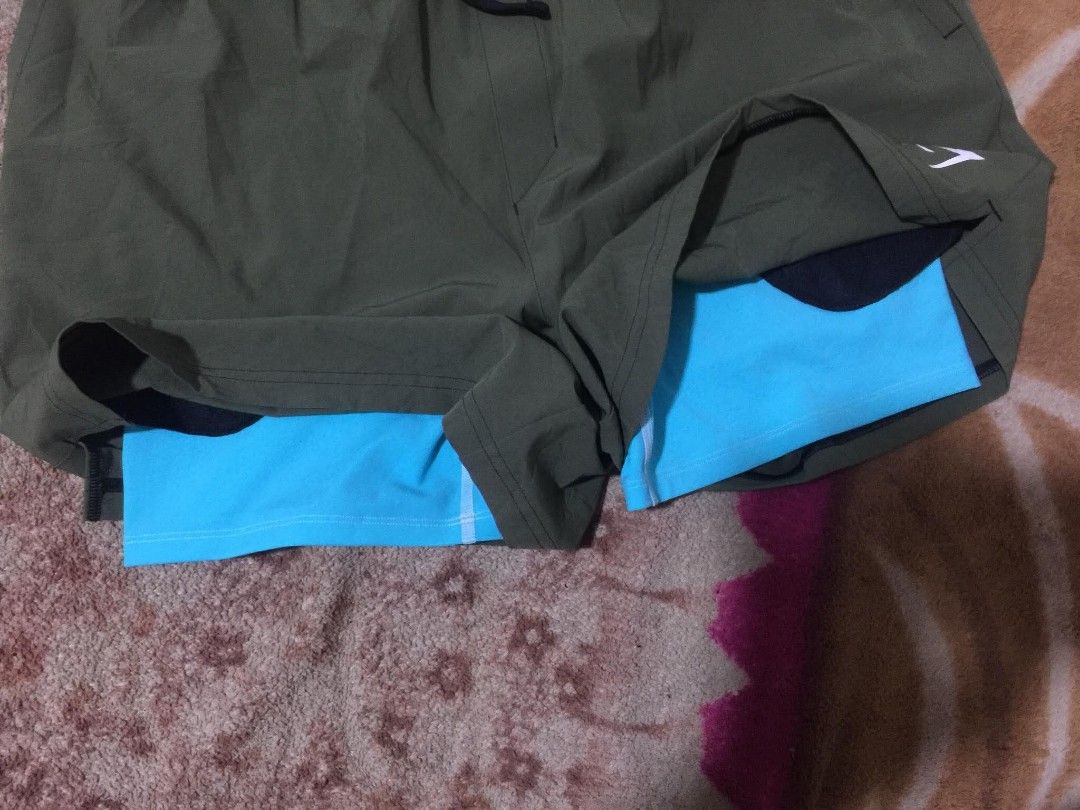 Gymshark with cycling 2 pockets (Category: Activewear) located in Tagum. Submitted by urbanoadulajr (Listing ID 1462152127, Image 3). Description: Gymshark with cycling 2 pockets 30 to 32 Length: 17 As new Mine 850.