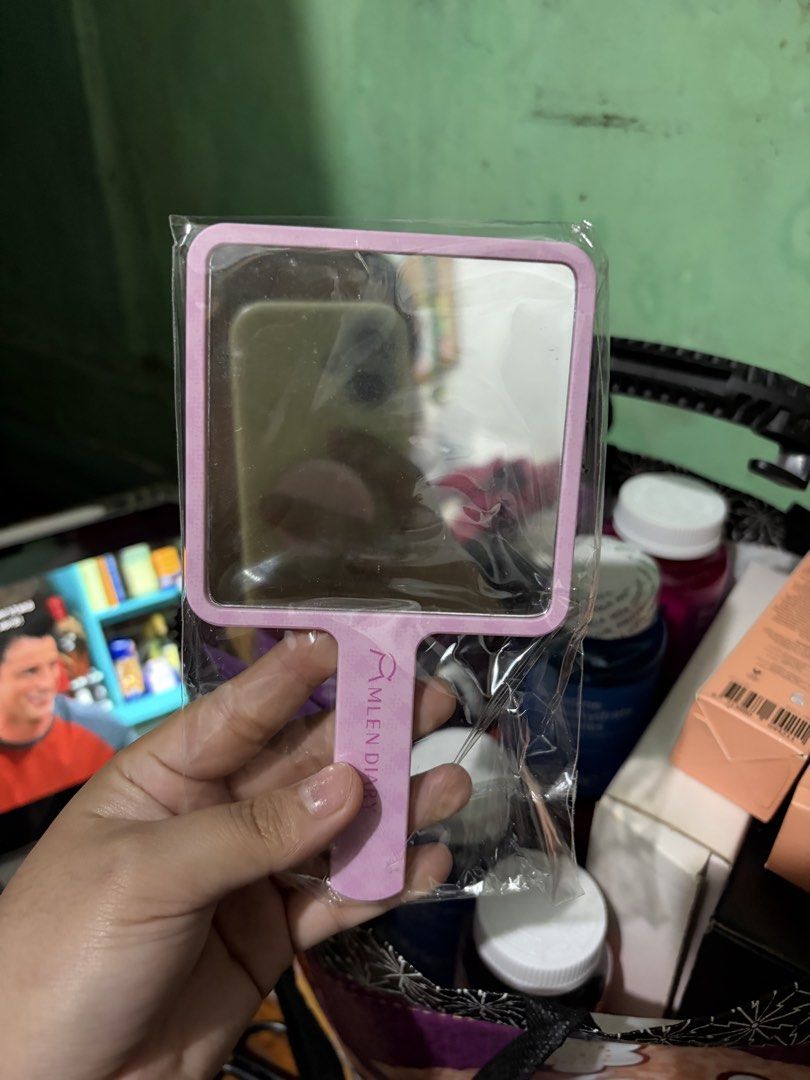 Hand Mirror - MLEN diary (Category: Mirrors) located in Quezon City. Submitted by berrystrawng (Listing ID 1462077757, Image 3). Description: used once only rfs: affiliate.