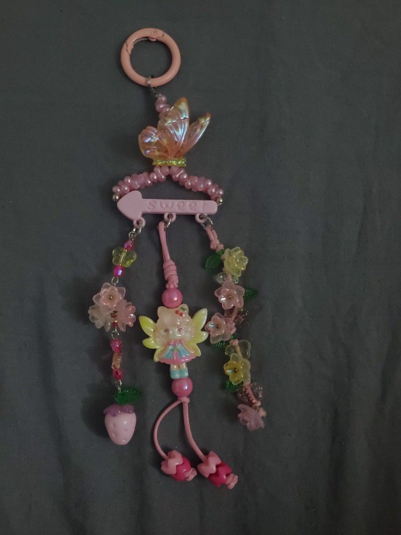 Handmade Bag Charm (Category: Handmade Craft) located in Malolos. Submitted by rinkoshrimps (Listing ID 1462161506, Image 1). Description: Charms by Demcil offers handmade phone charms, bag charms, and crafts made with quality and durability in mind. Each charm is made using metal wire, which is sturdier and longer-lasting compared to the wire typically used in regular charms. Designs are unique and handmade. Made-to-Order items are offered at re