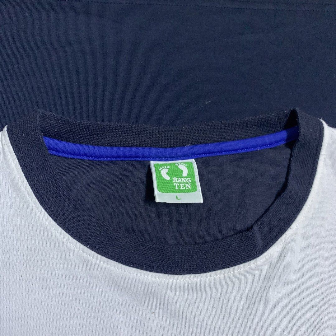 Hang Ten Basic Tee (Category: Tshirts & Polo Shirts) located in Alor Setar. Submitted by chalkhaerstore (Listing ID 1462042585, Image 2). Description: - PIT 20.5 / LABUH 26.5 - CONDITION 8.5/10 - BELASAHAN - NAK DETAILS ITEM BOLEH PM.
