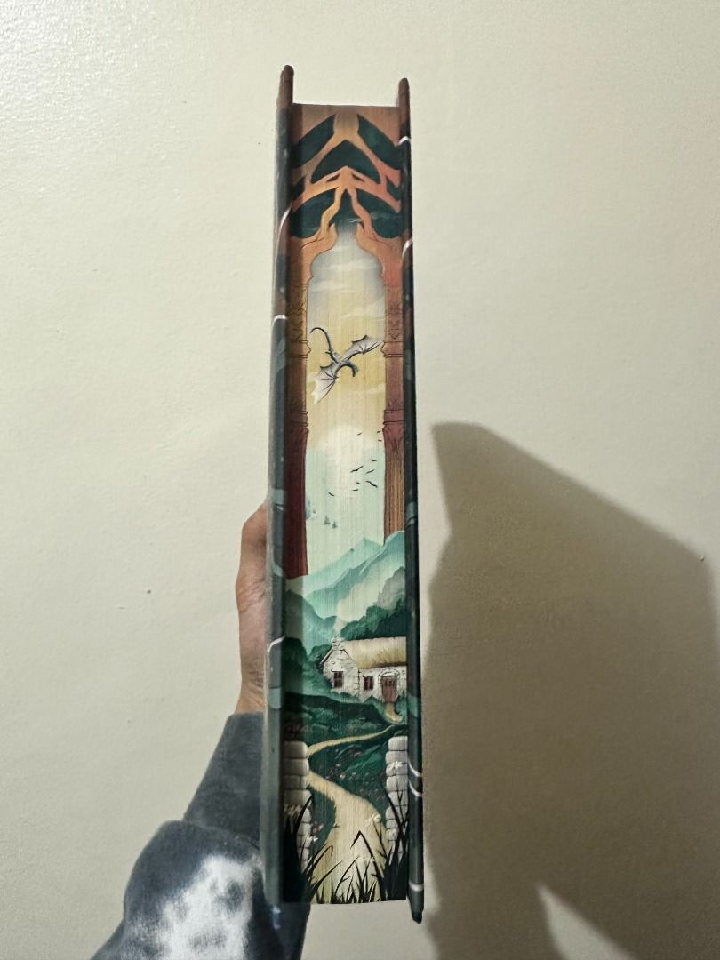 Her Hidden Fire Fairyloot Edition (Category: Storybooks) located in Pasay City. Submitted by library_hecate (Listing ID 1462155629, Image 2). Description: • Exclusive redesigned cover: A striking new aesthetic tailored for the special edition. • Reversible dust jacket: Features a gorgeous colorway variation of the standard trade cover. • Sprayed edges: Digitally sprayed edges across all three sides of the book. • Hardcover artwork: Full-color art