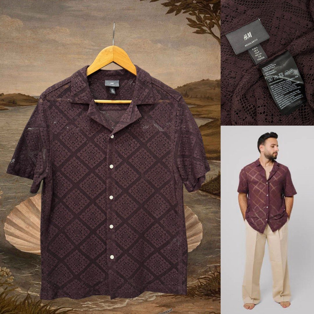 H&M crochet polo (plum) (Category: Activewear) located in Dasmarinas. Submitted by Ukaybes (Listing ID 1462170654, Image 1). Description: H&M crochet polo (plum) Size: S 19W 27L Excellent condition M/Mine: 570 DM: Name | Contact | Address & Brgy Please comment MINE only if you’re 100% sure and ready to pay. No return or exchange .