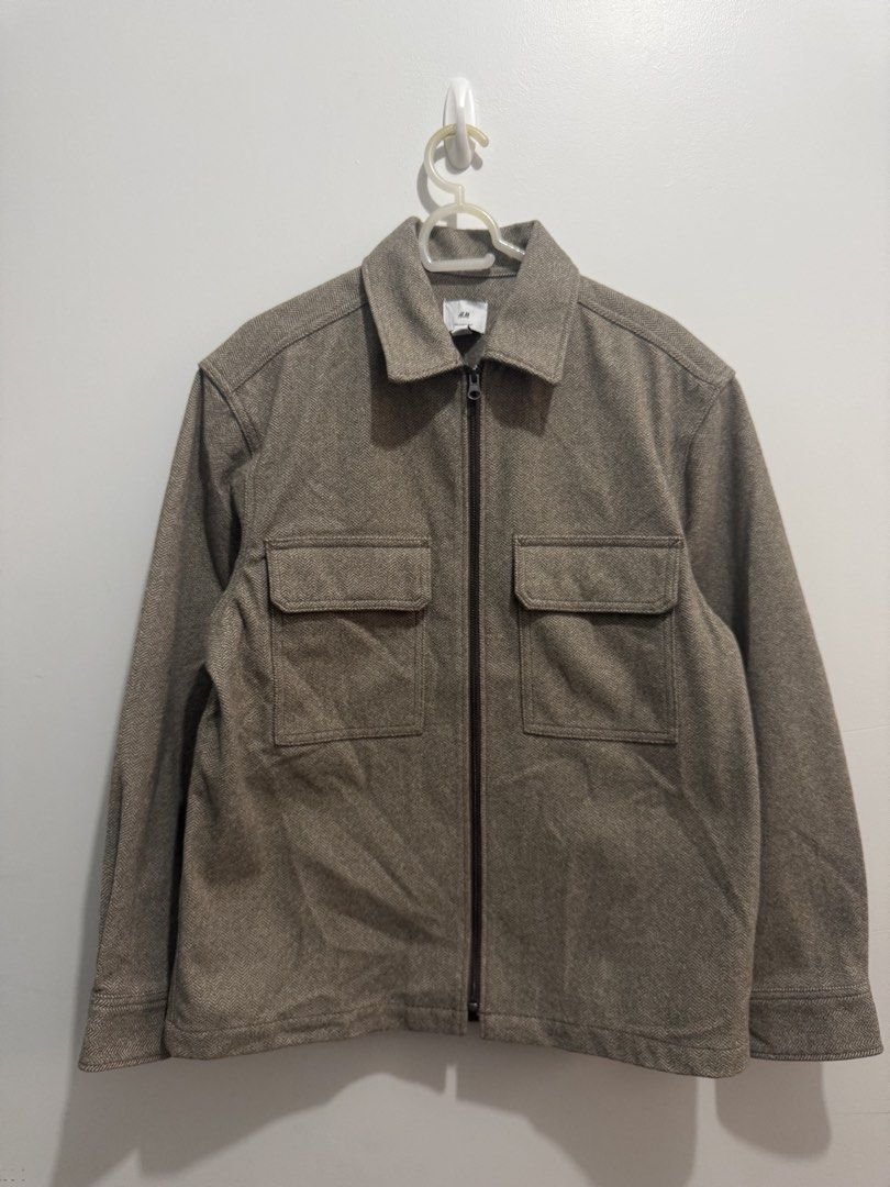 H&M Pea Coat Men Small (Category: Coats, Jackets and Outerwear) located in Balanga. Submitted by winterlab_ph (Listing ID 1462138414, Image 3). Description: 21 26.5 Keywords Pea Coat Trench Coat wool Coat.