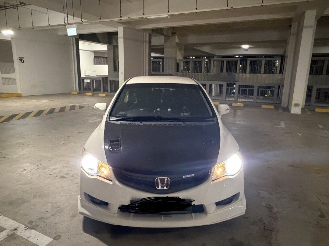 Honda Civic 1.8 VTi-S (A) (Category: Used Cars) located in Singapore. Submitted by andytjx94 (Listing ID 1462069616, Image 1). Description: Comes with CF steering wheel , CF bonnet, HKS exhaust with cert, BCBR coilovers , SSCUS semi bucket seat, TE37 rims. No accident, last servicing done in June , new alternator. Free 6 months road tax COE renewable Contact me at 87181814 .