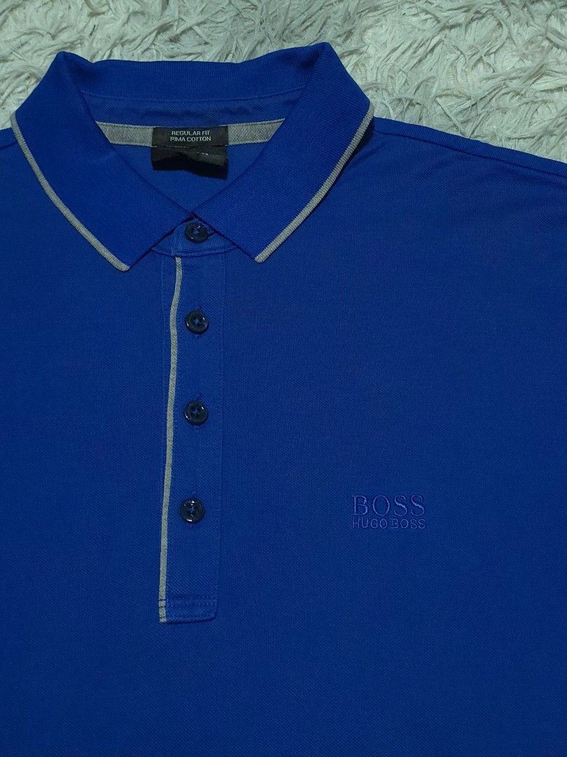 Hugo Boss (Category: Tshirts & Polo Shirts ) located in Abulug. Submitted by humanwhosellthings (Listing ID 1462091697, Image 2). Description: HÙGO BOSS ✅️Size: Small on tag fit to Medium ✅️Dimes: 19.5W x 27L ✅Condition: Excellent ✅Issue: None, Needs wash only ✅Color Rate: 9.8/10.