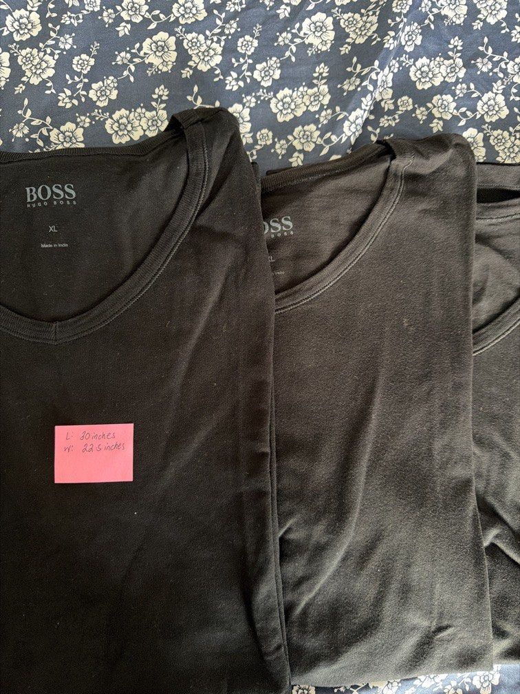 Hugo Boss 3pcs Set (Category: Tshirts & Polo Shirts ) located in Cabanatuan. Submitted by rosecii (Listing ID 1462102722, Image 1). Description: Authentic.