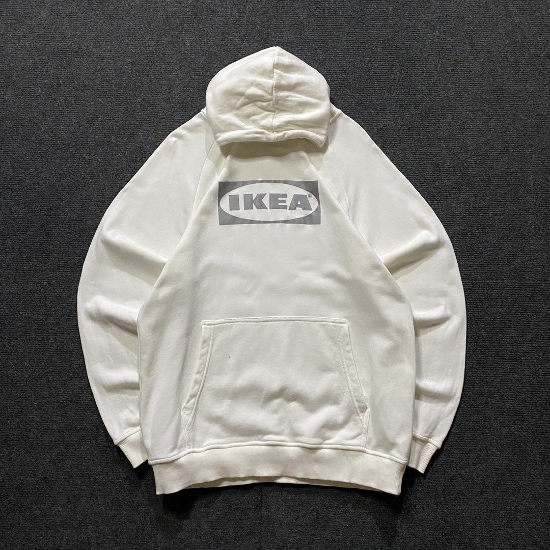 IKEA Pullover Hoodie (Category: Hoodies) located in Quezon City. Submitted by thrifted_by_cj (Listing ID 1462092858, Image 1). Description: IK*A Pullover Hoodie Width: 22in Length: 28in Condition: 10/10 Color rate: 10/10 Issue: pink dot stains Note: Price: 350 + Sf Payment first J&T Delivery PM ✉️.