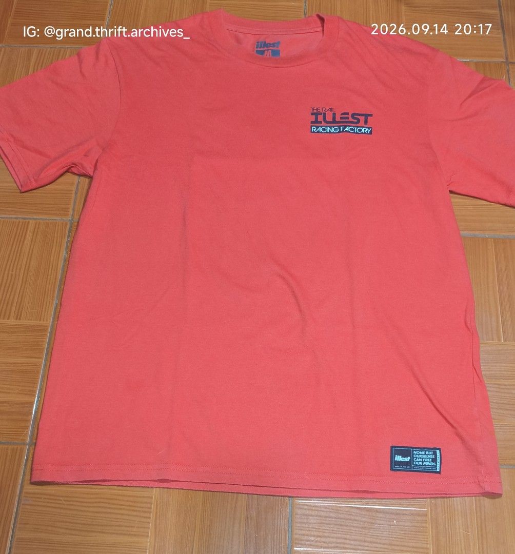ILLEST SHIRT (Category: Tshirts & Polo Shirts ) located in Caloocan City. Submitted by gta_sanandres (Listing ID 1462080344, Image 2). Description: ILLEST SHIRT ALL SIZE MEDIUM W:21" L:28" 250 Php each or 900 Php as pack kung kunin as pack my freebies ako ibibigay inquire lang po kayo pa-follow na din s IG: grand.thrift.archives_ SALAMAT!!! can do meetups bsta SM north edsa/ trinoma or nearby....