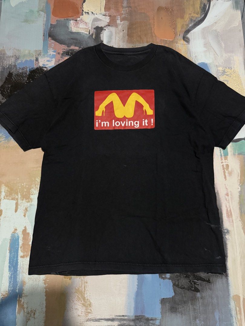 I’m Loving it! Skate tee (Category: Tshirts & Polo Shirts ) located in Las Pinas. Submitted by thrftmnl. (Listing ID 1462051095, Image 1). Description: I’m loving it! Skate tee Size: XL (cut tag) Dimes Width: 23 Length: 28 Issue: pinhole .