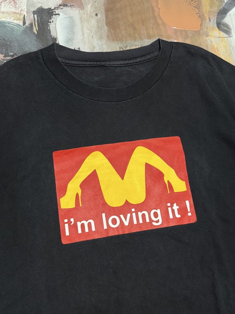 I’m Loving it! Skate tee (Category: Tshirts & Polo Shirts ) located in Las Pinas. Submitted by thrftmnl. (Listing ID 1462051095, Image 2). Description: I’m loving it! Skate tee Size: XL (cut tag) Dimes Width: 23 Length: 28 Issue: pinhole .