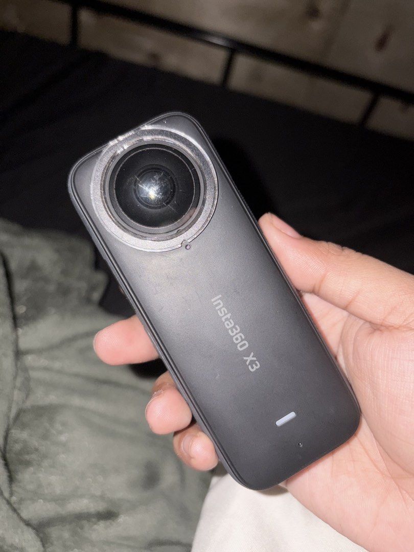 Insta360 X3 360 Action Camera (Category: Cameras) located in Quezon City. Submitted by shanaiamau00501 (Listing ID 1462124917, Image 1). Description: - Insta360 X3 Camera (Model CINS AAQ/B) - Capture all angles with ease - User-friendly interface - Perfect for your next adventure - Power Input: 5V, 3A - Origin: Made in China Mainland.