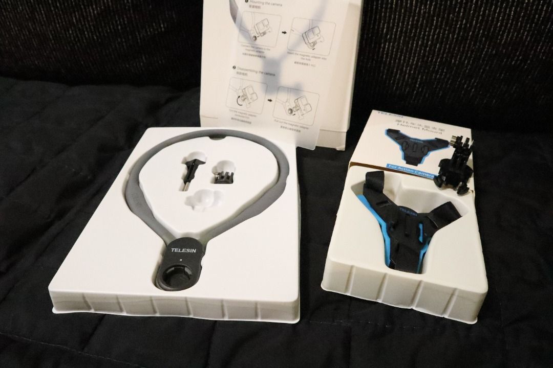 Insta360 X3 Camera with Accessories (Category: Cameras) located in Abucay. Submitted by declutterchew (Listing ID 1442110782, Image 2). Description: RFS: rarely used - Insta360 X3 Camera: excellent condition - Two (2) Batteries Included - Charging Hub - Necessary Cables - Original Protective Case - Original Insta360 Selfie Stick with minor dents - with accessories / 2 motorcycle mounts included (helmet mount and neck mount) - no box/manual (drive
