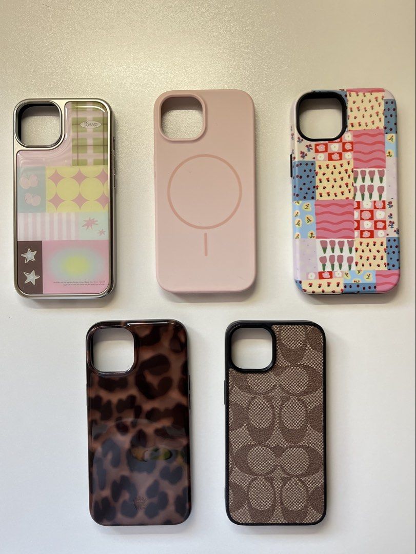 iPhone 13/14 Cases (Category: Cases & Sleeves) located in Bacoor. Submitted by patutwi (Listing ID 1462035829, Image 1). Description: Decluttering my old iPhone 13 cases! ✦ ₱100 each ✦ Excellent / like-new condition ✦ Minimal to no signs of use ✦ No cracks or major damage ✦ Well-maintained & properly stored ✦ iPhone 13/14 📌 ₱100 EACH — ALL DESIGNS EXCEPT: Velvet Caviar Leopard Prints - ₱950 📍Cavite.