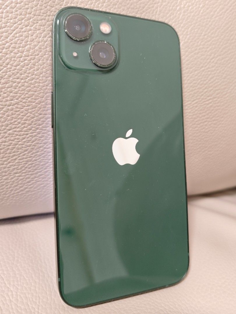 iPhone 13 128GB 連盒 （分類：iPhone 13 系列）位於 Hong Kong。 由 myaccountsince2016 提交（商品編號 1462217342，圖片 2）。簡介： iPhone 13 港行綠色128GB 請勿議價 請勿議價 請勿議價 議價不回 議價不回 議價不回 電池健康度79% 操作正常, 從未維修過 第一手使用, 有原裝盒 等本人新機到咗之後, 大約九月尾可以交收, 多谷同步, 早交收者優先, 歡迎元朗/屯門 check 機。