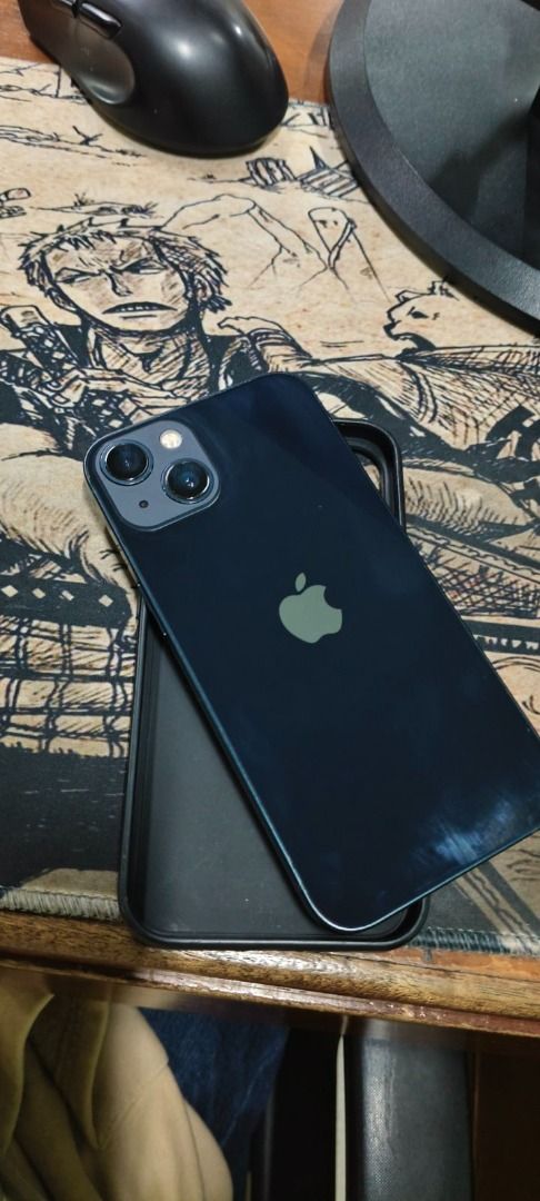 Iphone 13 Midnight Black (Category: iPhone 13 Series) located in Cavite. Submitted by jonjon.candare (Listing ID 1462047418, Image 1). Description: 📱 Specs & Condition ✅ 128GB Storage ✅ J/A Variant ✅ 94% Battery Health (Original Battery) ✅ with Tempered ✅ No Sim Restriction ✅ No history of repair ✅ No issue, all working ✅ Face ID working ✅ True Tone working ✅ Cameras, Speakers, Mic & Sensors – 100% Working ✅ Minor dents on sides normal for black