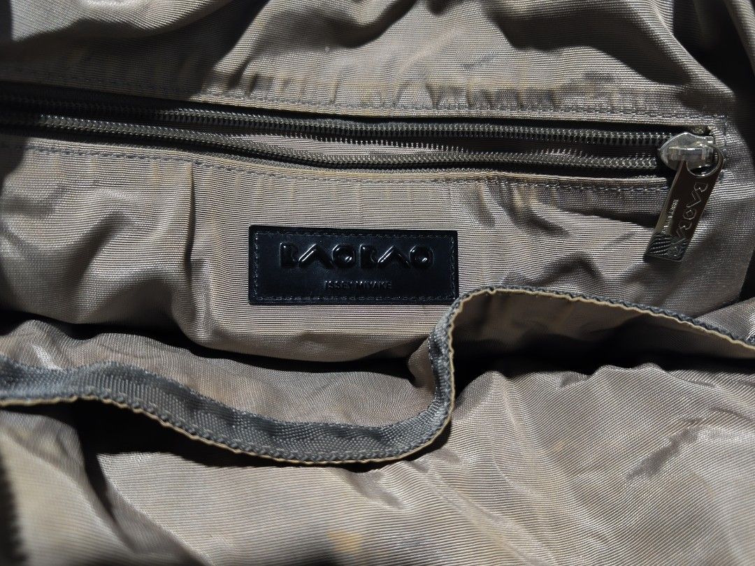 Issey Miyake Baobao shoulder bag (Category: Luxury Bags & Wallets) located in Santo Tomas. Submitted by CDsThrift (Listing ID 1462177068, Image 3). Description: good used condition dimes 13.5" x 15" 1500 + sf issue : stains.