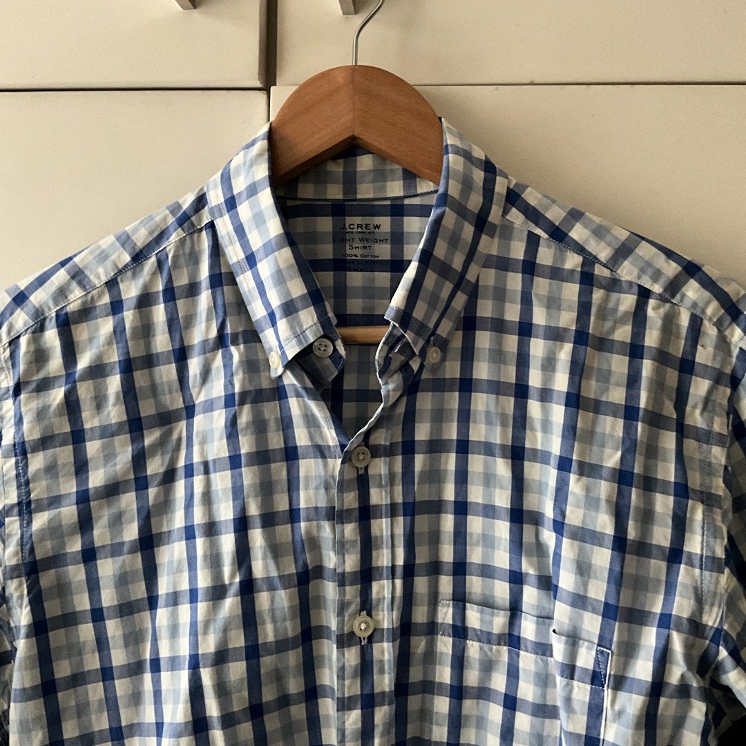 j.crew blue plaid polo (Category: Tshirts & Polo Shirts ) located in Paranaque City. Submitted by ursaturdayfaves (Listing ID 1462117449, Image 2). Description: Bought for ₱4k +.