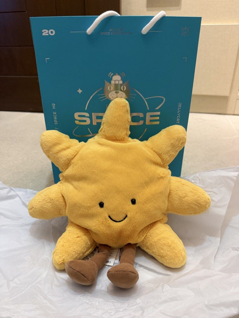 Jellycat Amuseables Sun (Category: Plushies & Soft Toys) located in Muntinlupa City. Submitted by danituano (Listing ID 1462077531, Image 2). Description: Brand new pasabuy from hongkong (buyer didn’t get it anymore).