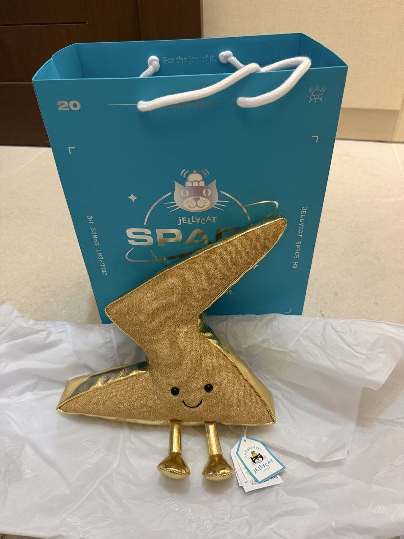 Jellycat Amuseables Zapperty Lightning Bolt (Category: Plushies & Soft Toys) located in Muntinlupa City. Submitted by danituano (Listing ID 1462077271, Image 2). Description: Brand new pasabuy from hongkong (buyer didn’t get it anymore).