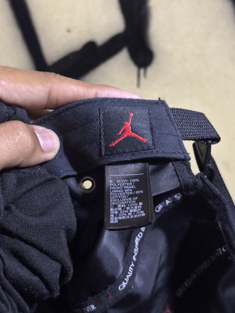 Jordan panel cap (Category: Caps & Hats) located in Manila. Submitted by kingblaize (Listing ID 1462129770, Image 3). Description: Jordan panel cap.