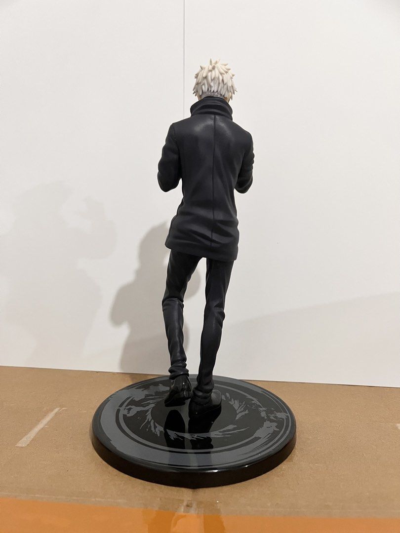 JUJUTSU KAISEN GOJO FIGURE (Category: Figurines & Statues) located in Quezon City. Submitted by coloreshoppu (Listing ID 1462035459, Image 2). Description: - Jujutsu Kaisen Gojo Satoru Figure - Detailed design capturing Gojo's iconic look - Perfect for collectors and anime enthusiasts - Great addition to any display shelf - High-quality collectible item Authentic Figure .