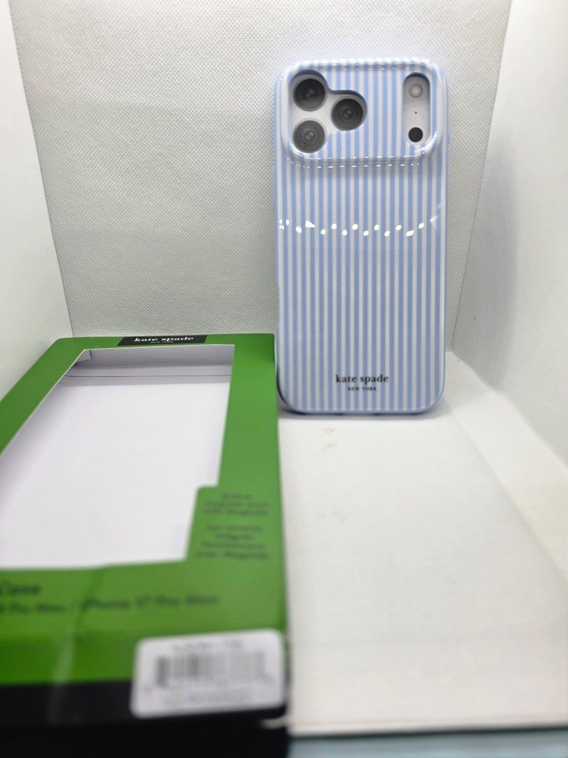 Kate spade case for iphone 18 pro max (Category: Cases & Sleeves) located in Las Pinas. Submitted by jhered (Listing ID 1461820827, Image 3). Description: Sale Brandnew Original With magsafe Sealed Sale for 3400 Las pinas area.