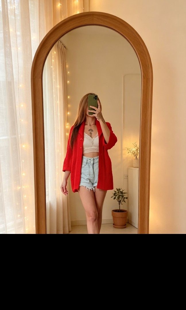 Knitted Cardigan (Category: Coats, Jackets and Outerwear) located in Samal. Submitted by avdlclothing (Listing ID 1462119644, Image 2). Description: good as new but missing buttons but still serves its purpose S-XL.