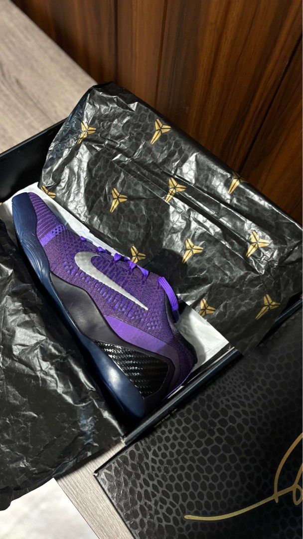 Kobe 9 “Moonwalker” Brandnew (Category: Sneakers) located in Bulacan. Submitted by snoopyy0 (Listing ID 1462195253, Image 2). Description: Kobe 9 “Moonwalker” Brandnew Size: 10 Price: 11k (negotiable).