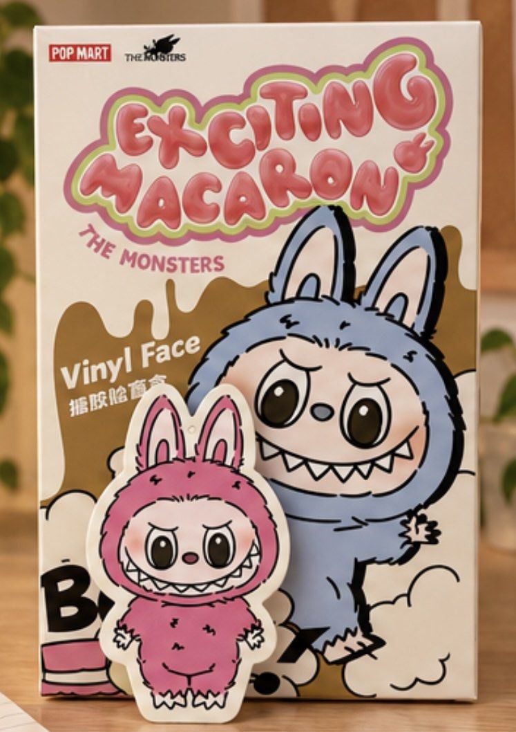 Labubu The Monsters Exciting Macaron-Lychee Berry (Category: Designer & Blind Box Toys) located in Antipolo. Submitted by jennies_closet (Listing ID 1462068315, Image 1). Description: Want to Sell / Not for Trade: Labubu The Monsters Exciting Macaron Available: Lychee Berry 1,200 pesos Condition: Authentic Popmart plush pendant, Brand new,draw string bag, open box below with card Location: Antipolo City Mode of Payment: GCASH or BPI Mode of Deliv
