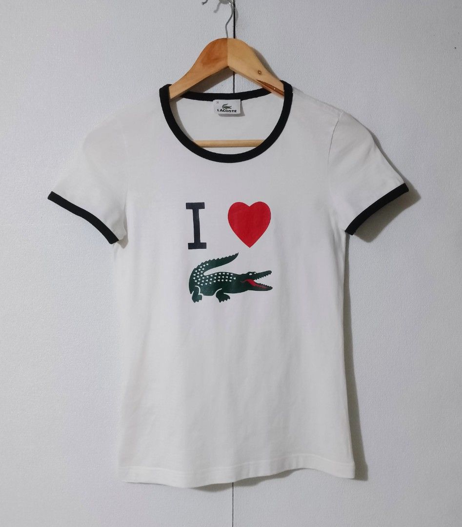 Lacoste (for her) (Category: Tshirts & Polo Shirts ) located in Iligan City. Submitted by jh_pr0 (Listing ID 1462147632, Image 1). Description: Lācōstè (for her) Like new Size: 36 (17x24) Color rate: 9.8/10 No issue Mine: 1k+sf.
