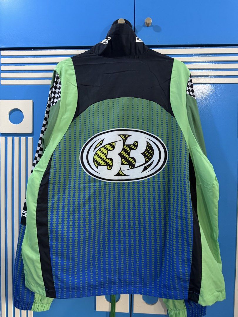 Lacoste Ombre Checkerboard Track Jacket (Category: Coats, Jackets and Outerwear) located in Quezon City. Submitted by shoeplug.ph (Listing ID 1462209682, Image 2). Description: Lacoste Ombre Checkerboard Track Jacket size 4 (S-M) / dimes 23.5x28 sleeves 28 brandnew, tags still intact ₱6,500 (srp 18k).