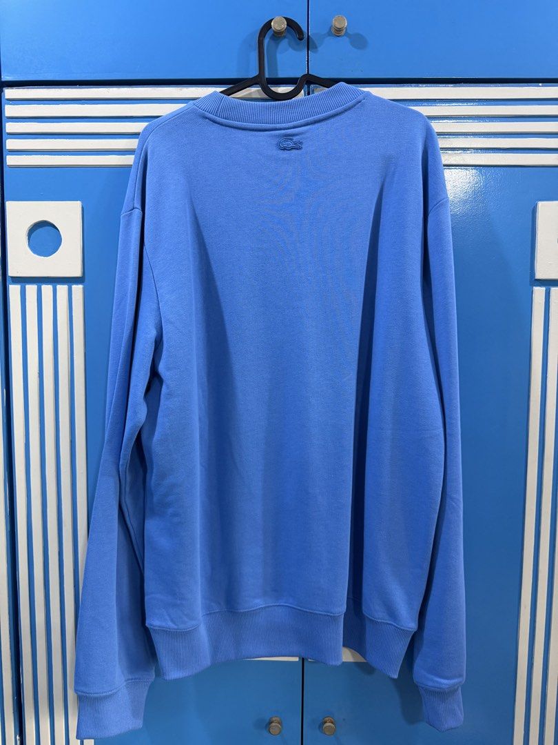 Lacoste x Stranger Things Sweater (Category: Coats, Jackets and Outerwear) located in Quezon City. Submitted by shoeplug.ph (Listing ID 1462209318, Image 2). Description: Lacoste x Stranger Things Sweater size 5(L) / Classic Fit / dimes 23x30 brandnew tags still intact ₱4,000 (srp 13k).