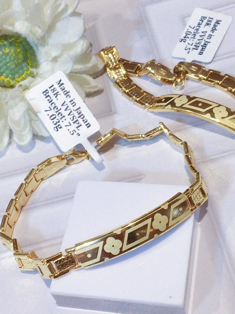 ladies bracelet 18k gold (Category: Bracelets) located in Manila. Submitted by primejewelry (Listing ID 1462082626, Image 3). Description: .
