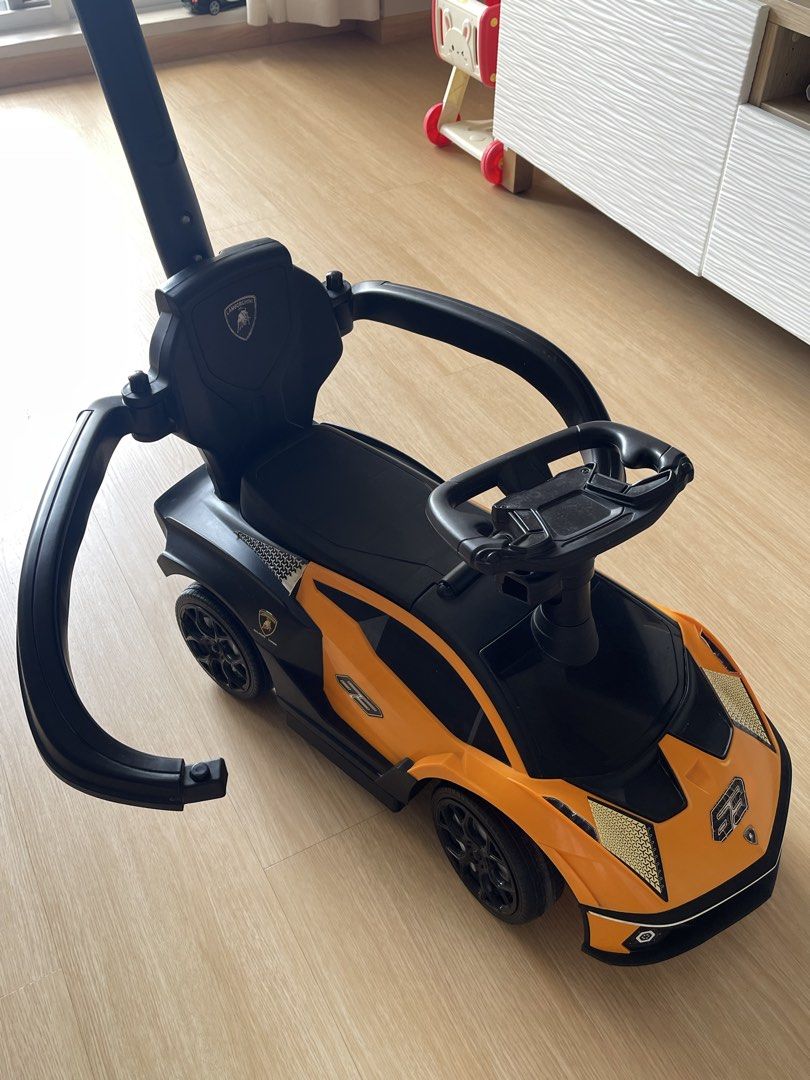 Lamborghini Toy Car (Category: Infant Playtime) located in Taguig. Submitted by zhnprttys_on_ig (Listing ID 1462103009, Image 1). Description: With music Good condition .