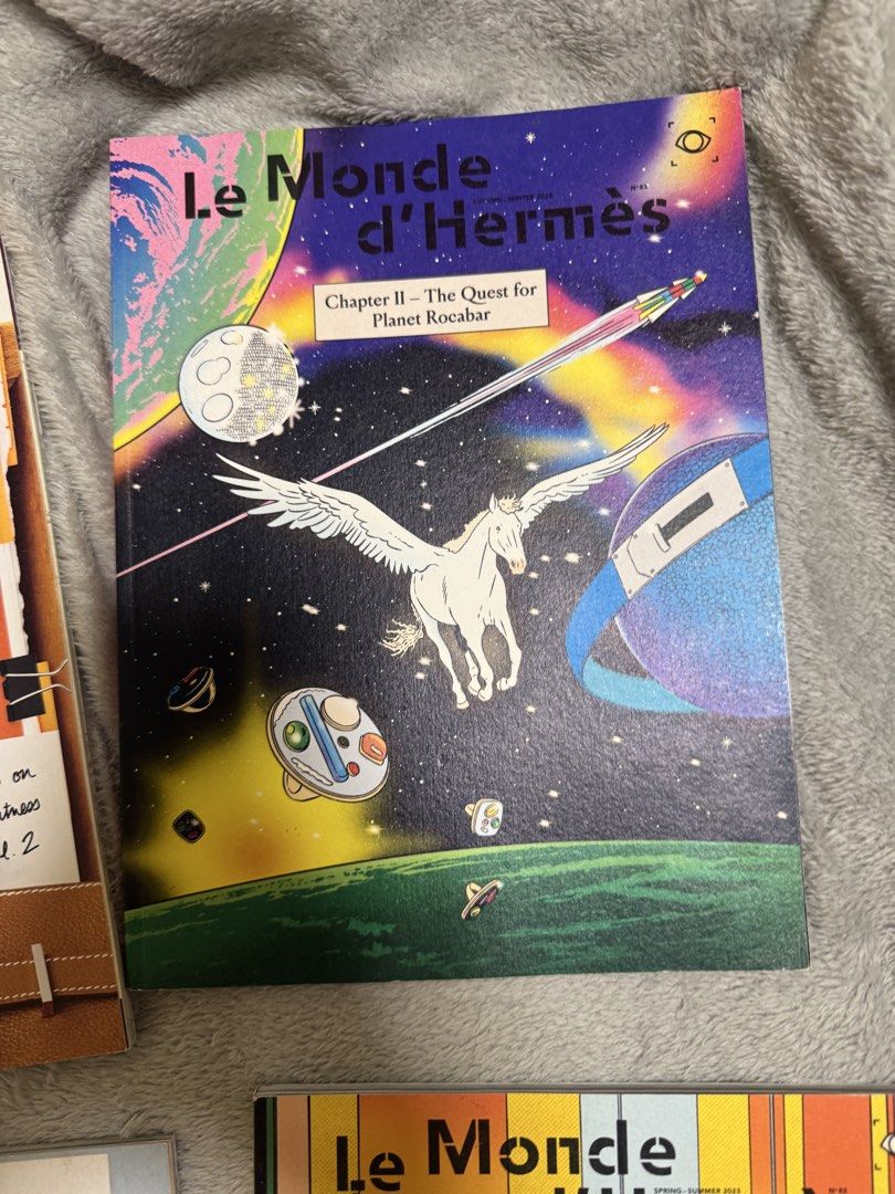 Le Monde d'Hermès Magazines (Category: Magazines) located in Manila. Submitted by quintessesommerset (Listing ID 1462115663, Image 3). Description: - Collection of Le Monde d'Hermès magazines - 2,500 each, can discount if take all - Includes 'Notes on Lightness' Volumes 1 and 2 - Includes 'Chapter II - The Quest for Planet Rocabar' - Includes 'Chapter I - In Pursuit of the Surfing Horse' - Perfect for Hermès collectors and fans.