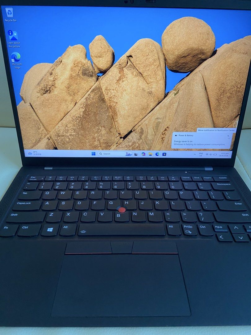 Lenovo 極新淨 X1 Carbon Gen9極新淨 Touch ThankPad 14"Lenovo i5-1145G7 16G RAM 256GB SSD （分類：手提電腦）位於 Hong Kong。 由 anna010hoho 提交（商品編號 1462135747，圖片 1）。簡介： 極新淨 型號：X1Carbon Gen9 CPU:Intel i5 -1145 G7 記憶體：16GB板載 硬碟：256GB SSD 屏幕：14“1920x1200 Touch 價格：HK $2800 僅藍田MTR交收。