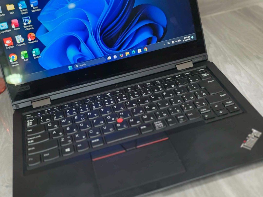 Lenovo L380 Yoga (Category: Laptops & Notebooks) located in Kawit. Submitted by markuzmathers (Listing ID 1462195564, Image 3). Description: 💻 LENOVO THINKPAD L380 YOGA 🔥 ₱12,500 ONLY! 🔥 Looking for an affordable, reliable, and versatile business laptop? The Lenovo ThinkPad L380 Yoga is a great choice for office work, online classes, work from home, business, presentations, browsing, documents, and everyday computing. ✨ 2-IN-1 CONVERTIBLE + TO