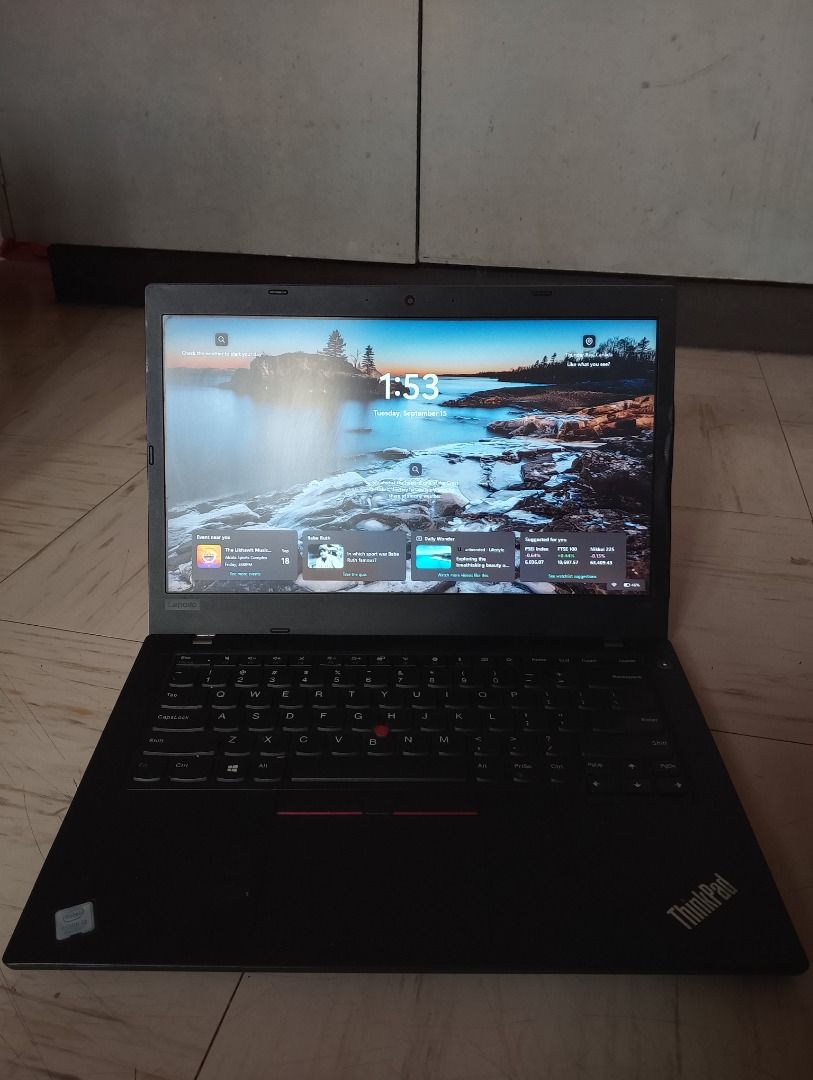 Lenovo ThinkPad L480 Intel Core i3 8th Gen (Category: Laptops & Notebooks) located in Caloocan City. Submitted by marteeknows_0805 (Listing ID 1462054806, Image 3). Description: ‎ ‎ ‎FOR SALE!!! ‎Lenovo ThinkPad L480 Intel Core i3 8th Gen (SEE PICTURES) ‎ ‎Best for: ‎• School works ‎• Office works ‎• Browsing ‎• Meetings ‎ ‎Original price : 35,000 pesos ‎Selling price : 9,000 pesos ‎RFS: Need funds / Decluttering ‎ ‎SPECS: ‎✔️ Intel Core i3-8130U
