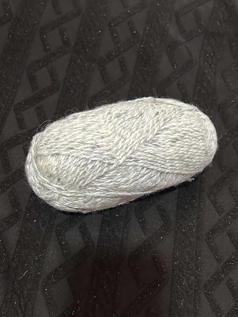 Light gray soft twisted craft yarn 150 yards (Category: Craft Supplies & Tools) located in General Trias. Submitted by aprilocampo0412 (Listing ID 1462075539, Image 1). Description: Light gray soft twisted craft yarn 150 yards.