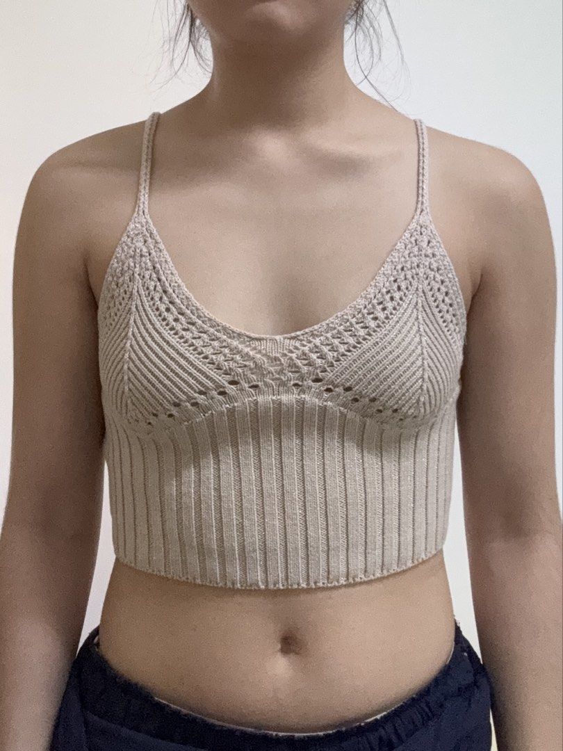 [LIKE NEW] Terranova Sparkly Tank Top (Category: Others Tops) located in Malabon City. Submitted by yongbokbrownies (Listing ID 1462135722, Image 3). Description: 📝 Too small on me 💲MOP: GoTyme.