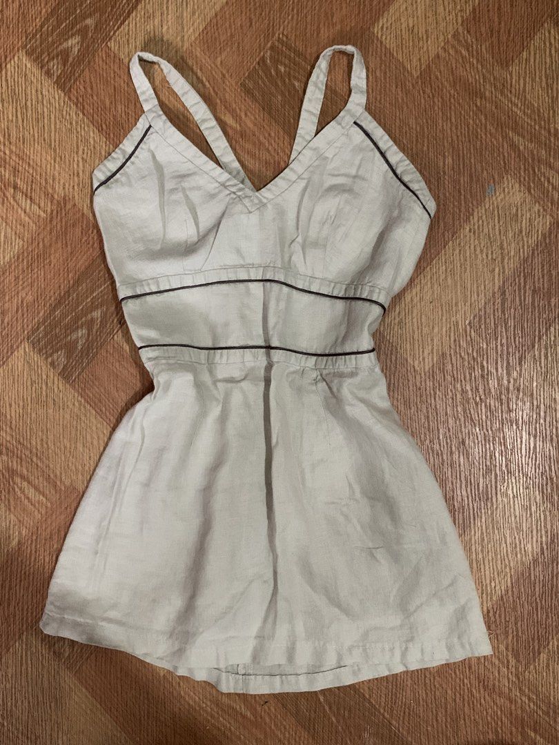 linen top/mini dress (Category: Sleeveless) located in Muntinlupa City. Submitted by pink.poppies (Listing ID 1462111207, Image 1). Description: .