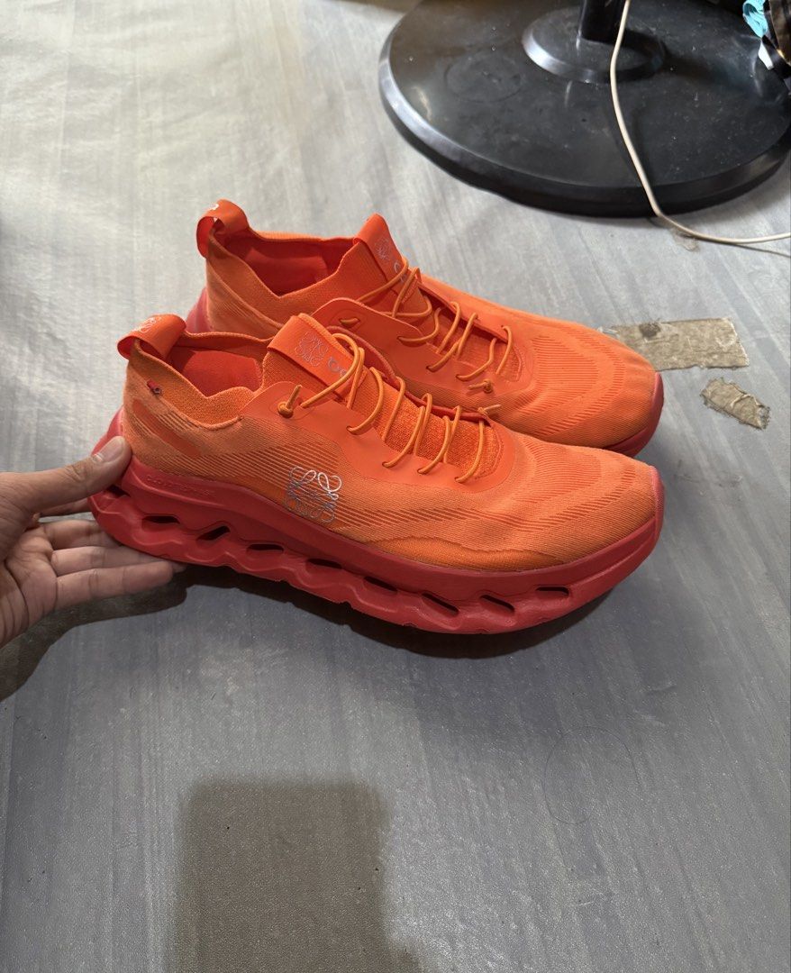 Loewe x On Cloudtilt sneakers (Category: Sneakers & Footwear) located in Cagayan de Oro. Submitted by twice.but.nice.blackmarket (Listing ID 1462090300, Image 1). Description: Excellent condition Code: 3MD30330663 Size 9.5 PSG out Gift nang ante ko need fund lang kasi for now. Used twice only!.