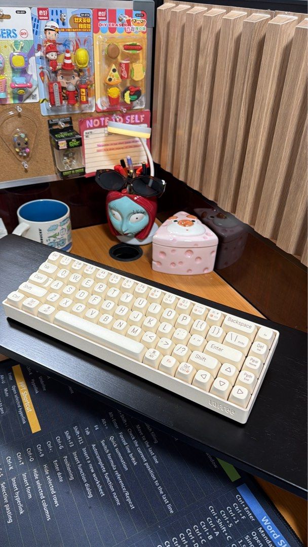 Lofree TOUCH Tofu 68 Mechanical Keyboard (Category: Computer Keyboard) located in Pasig City. Submitted by personal_things_only (Listing ID 1462090451, Image 3). Description: Selling my 1 week old keyboard ✨ - Lofree TOUCH Mechanical Keyboard - Compact 60% layout - Cream color - Tactile key feel - Ideal for minimalist desk setups - Comes with original packaging - Feel free to ask questions! Rfs: Will upgrade with numpad.